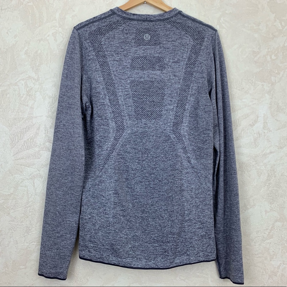 Lululemon metal vent gray long sleeve shirt